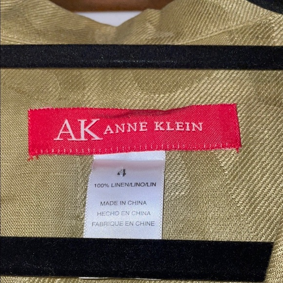 Anne Klein Olive Blazer - Picture 2 of 5